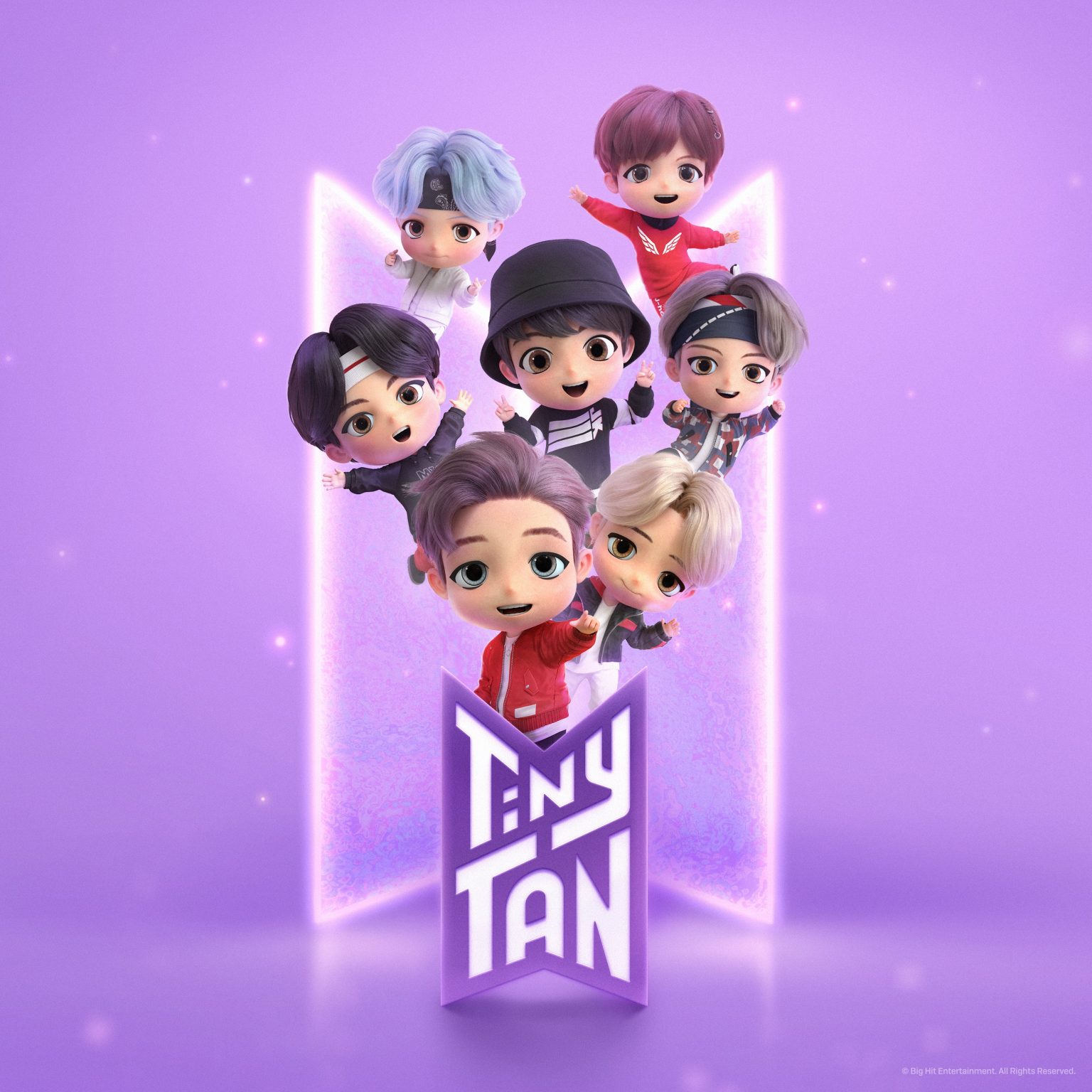 BTS TINY TAN - Colom 可倫